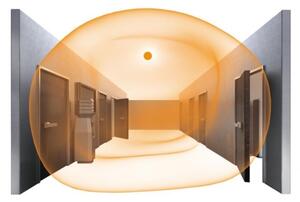 Steinel 069742-Lampada da bagno LED con sensore RSPROP2 15,1W/230V 3000K IP54