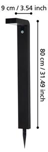 Eglo 900246 - LED Lampada solare da esterno con sensore 18xLED/0,2W/3,7V IP44