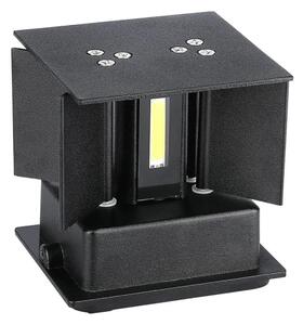 Applique LED da esterno LED/11W/230V 3000K IP65 nero