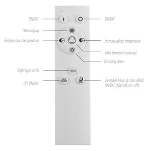 Leuchten Direkt 15572-18 - LED RGBW Luce dimmerabile ASTRO LED/17,5W/230V+tc