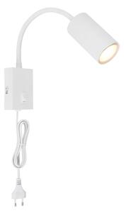 Globo 57911WW - Lampada da parete flessibile ROBBY 1xGU10/25W/230V bianco