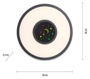 Leuchten Direkt 15572-18 - LED RGBW Luce dimmerabile ASTRO LED/17,5W/230V+tc