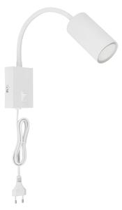 Globo 57911WW - Lampada da parete flessibile ROBBY 1xGU10/25W/230V bianco