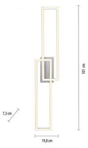 Leuchten Direkt 14691-55 - Lampadario a plafone LED dimmerabile IVEN 2xLED/18W/230V
