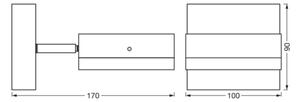 Ledvance - Applique da esterno ENDURA CLASSIC 1xGX53/12W/230V IP44