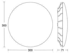 Steinel 067564 - Plafoniera LED con sensore RS PRO S20 SC 15,7W/230V 3000K