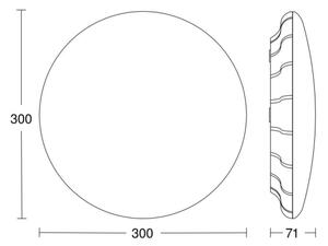 Steinel 081935 - SET 5x Luce LED con sensore RS PRO S10 SC 9,1W/230V 3000K