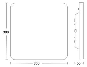 Steinel-Luce LED dimmerabile con sensore RSPROR20BASICQ 15,3W/230V IP40 4000