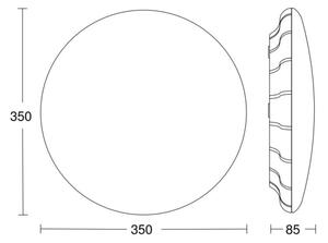 Steinel 068059 - Plafoniera LED con sensore RS PRO S30 SC 25,8W/230V 3000K