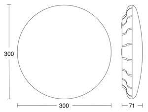 Steinel 079772- Luce LED con sensore RS PRO S20 SC LED/15,7W/230V IP65 4000K