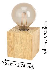 Eglo 43733 - Lampada da tavolo PRESTWICK 1xE27/40W/230V beige