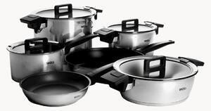 Batteria di pentole in acciaio inossidabile Concept 10 pz