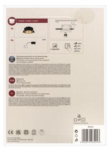 Paulmann 93404 - SET 3xLED/6,5W IP44 Lampada da bagno dimmerabile COLE 230V