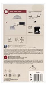 Paulmann 93483 - SET 3xLED/6,5W IP23 Faretto bagno dimmerabile NOVA 230V