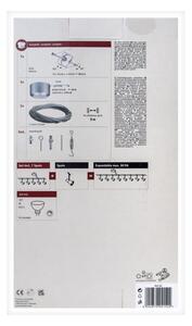 Paulmann 94152 - Kit 7xGU5,3/10W Sistema a cavo completo MAC 230V cromo