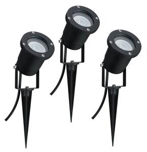Paulmann 98897 - SET 3xLED GU10/3,5W IP65 Lampada da esterno 230V