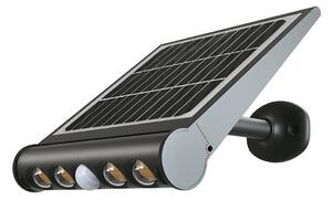 Lampada solare da parete LED 8W 3,7V IP65 3000K 4000mAh con sensore