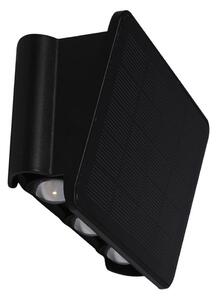 Applique a LED solare ALF LED/4W/1300 mAh 3000K IP54 nero
