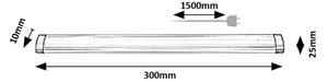 Rabalux 78036 - Luce LED dimmerabile sottopensile LENDVA LED/3W/230V 4000K
