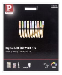 Paulmann 70696 - Striscia LED RGBW/8W Dimmerabile DIGITALE 3m 230V + tc
