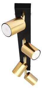 LED Faretto TUNE 4xGU10/4,8W/230V oro/nero