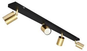 LED Faretto TUNE 4xGU10/4,8W/230V oro/nero