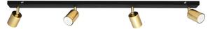 LED Faretto TUNE 4xGU10/4,8W/230V oro/nero