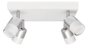 LED Luce Spot a LED TUBSSON 4xGU10/4,8W/230V bianco/cromo lucido