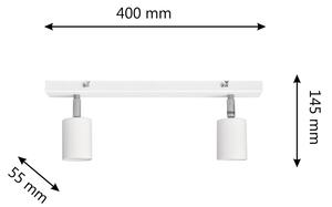 LED Luce Spot a LED TUNE 2xGU10/4,8W/230V bianco