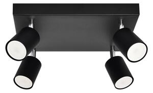 LED Luce Spot a LED TUNE 4xGU10/4,8W/230V nero