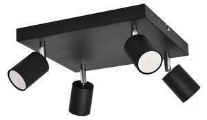 LED Luce Spot a LED TUNE 4xGU10/4,8W/230V nero