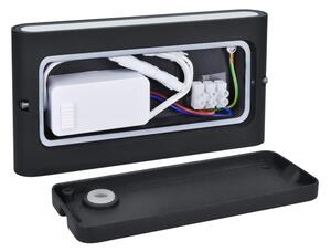 Solight WO800-B- LED Applique da esterno MODENA LED/12W/230V IP54 nero