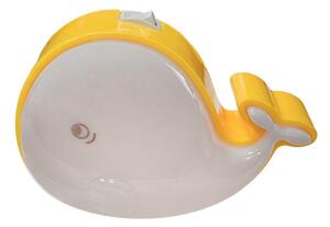 Lampada notturna LED per bambini LED/0,5W/230V balena