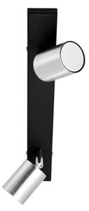 Faretto LED TUNE 2xGU10/4,8W/230V cromo opaco/nero