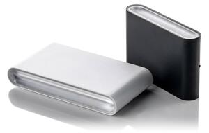 LED2 - Lampada da parete per esterni FLAT 2xLED/3W/230V IP65 bianco