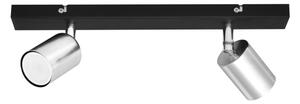 Faretto LED TUNE 2xGU10/4,8W/230V cromo opaco/nero