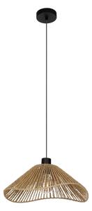 Eglo 44072 - Lampadario a sospensione con filo LAVISTER 1xE27/60W/230V marrone