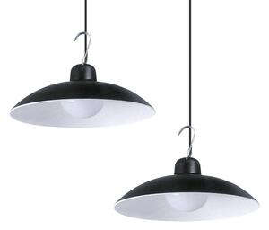 SET 2x LED Lampada solare a sospensione LED/6W/3,7V 2000 mAh IP44 + +TC