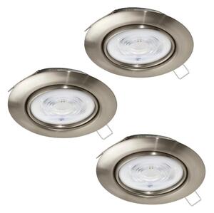 Eglo 901757 - SET 3x Lampada LED da incasso FAVAZZINA 1xGU10/4W/230V cromo