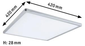 Paulmann 71009 - Pannello LED dimmerabile ATRIA 22W 230V 4000K cromo opaco