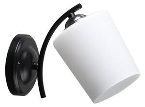 Applique ESNYR 1xE27/40W/230V nero/bianco