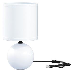 Atmosphera - Lampada da tavolo TIMÉO 1xE14/60W/230V bianco lucido