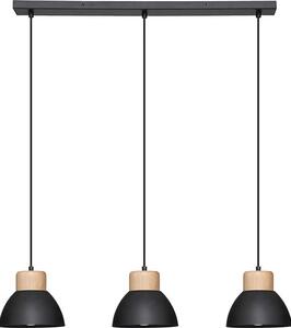 Atmosphera - Lampadario a sospensione con filo DESY 1xE27/40W/230V pino