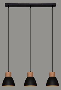 Atmosphera - Lampadario a sospensione con filo DESY 1xE27/40W/230V pino