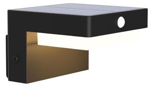 Applique a LED solare con sensore MALI LED/4,5W/3,7V 2000 mAh IP44 nero