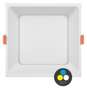 Ecolite LED-IN01S-UGR/CCT/24W - Lampada LED da incasso LED/24W/230V IP44 bianco