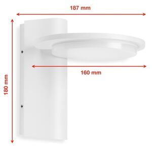 Telefunken 312406TF - Applique a LED da esterno LED/10W/230V IP44