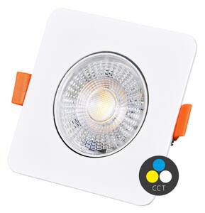 Ecolite LED-YL202/7W/CCT/BI - Lampada LED da incasso KENT LED/3/5/7W/230V bianco