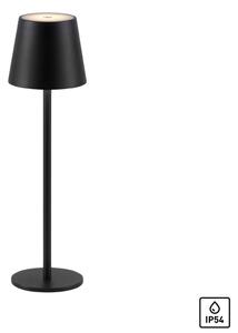 Leuchten Direkt19250-18-LED Lampada ricaricabile da esterno EURIA LED/3W/5V IP54 nero