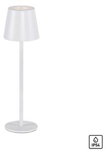 Leuchten Direkt 19250-16-LED Lampada ricaricabile da esterno EURIA LED/3W/5V IP54 bianco